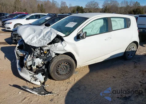 2018 Chevrolet Sonic Lt Auto z USA, uszkodzony, nr VIN 1G1JG6SH8J4106964